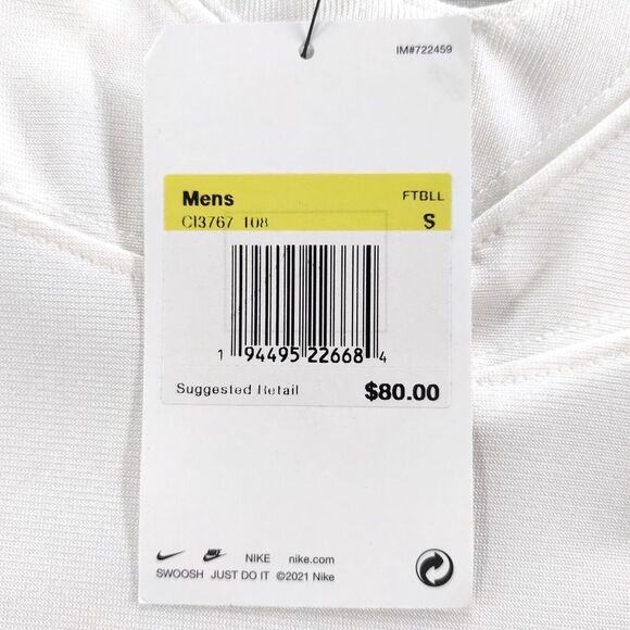 NEW Nike Team Football Jersey Mens Small White Blue C13767-108 NWT 2021 Cowboys - Picture 10 of 16